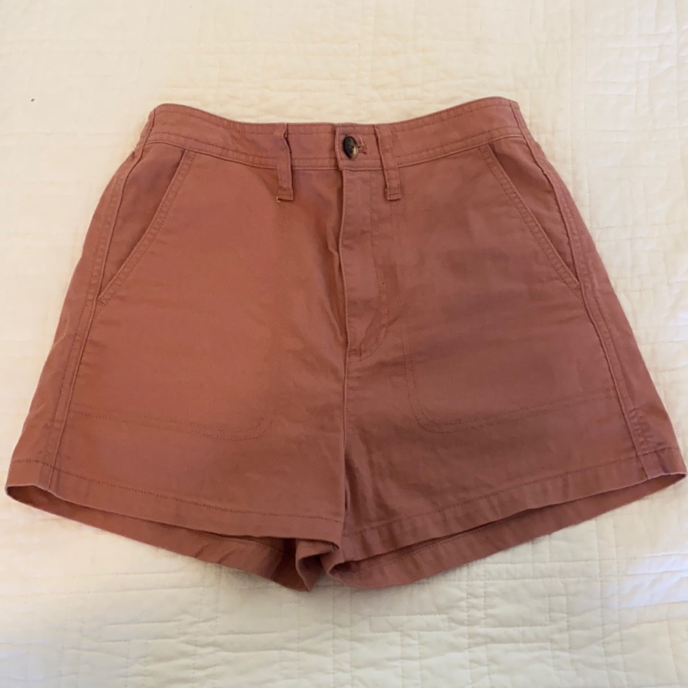 Pink Madewell shorts